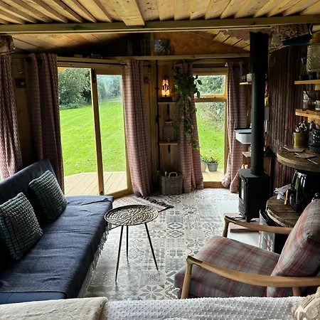 Pear Tree Hut At Carr House Farm Camping Scarborough